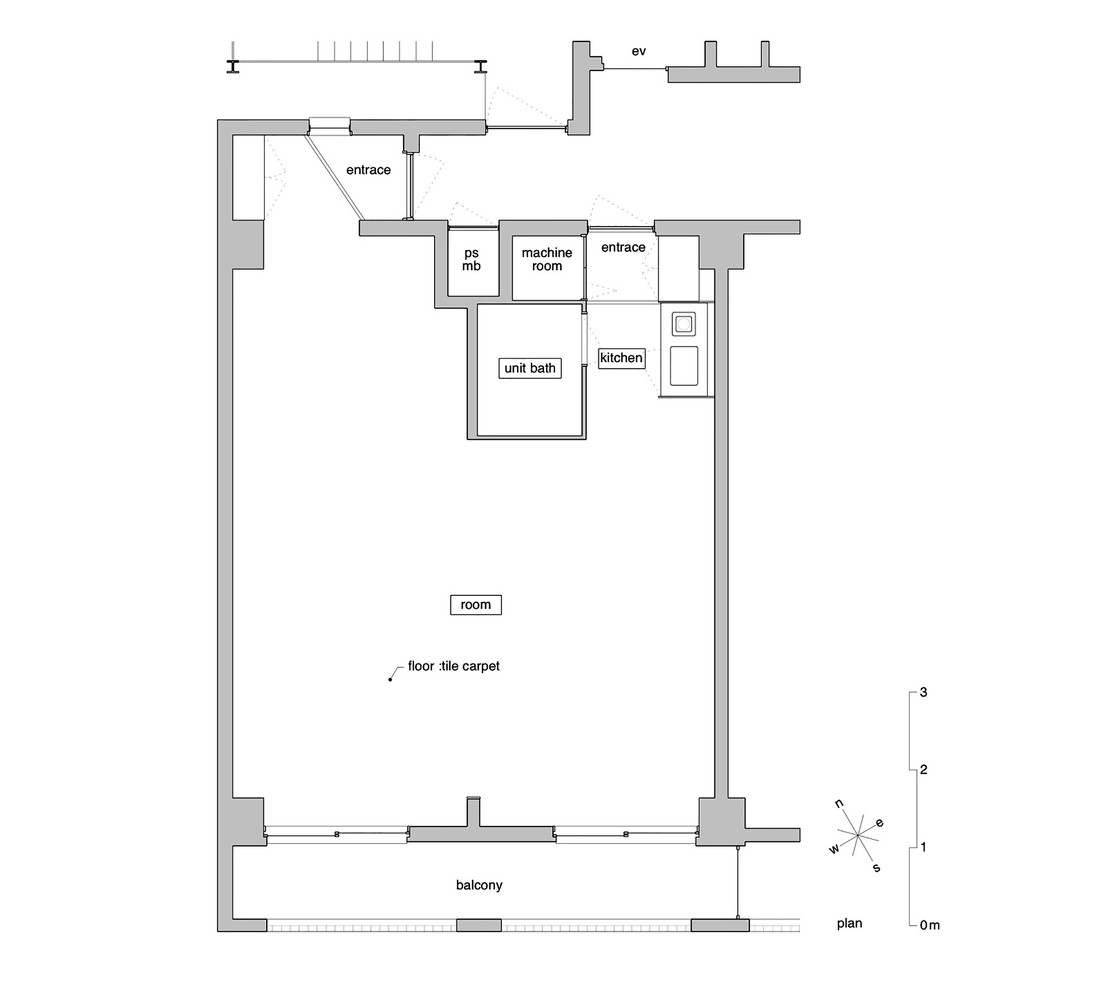 东京 Tsukiji Room H 室内设计欣赏-11
