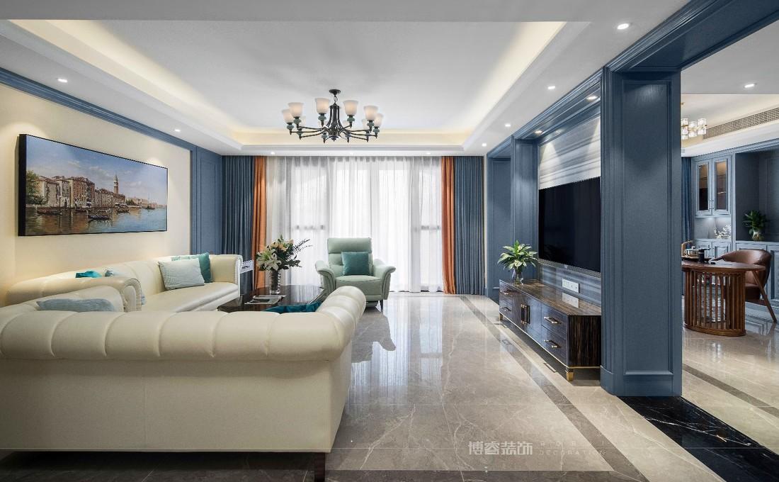 博睿设计丨别墅美式风格,纯粹美学,懂你更懂生活!-12