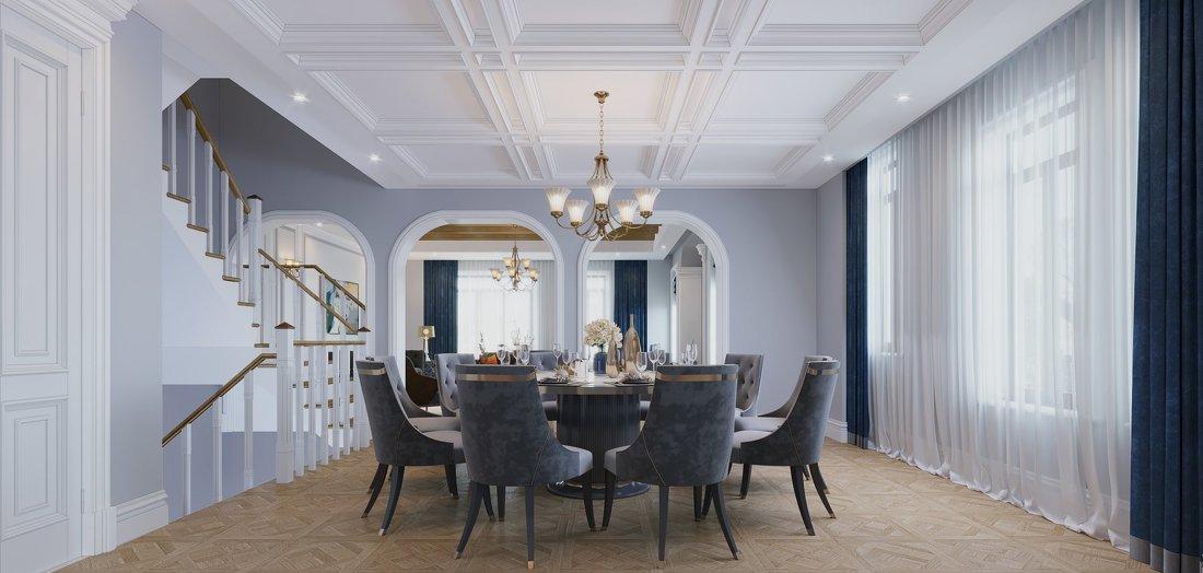 
设计新作 |420㎡ 联排美墅【济南】 -2