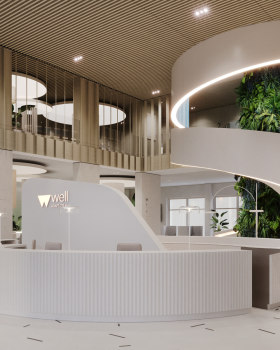 酒店前台丨设计工作室RedLine