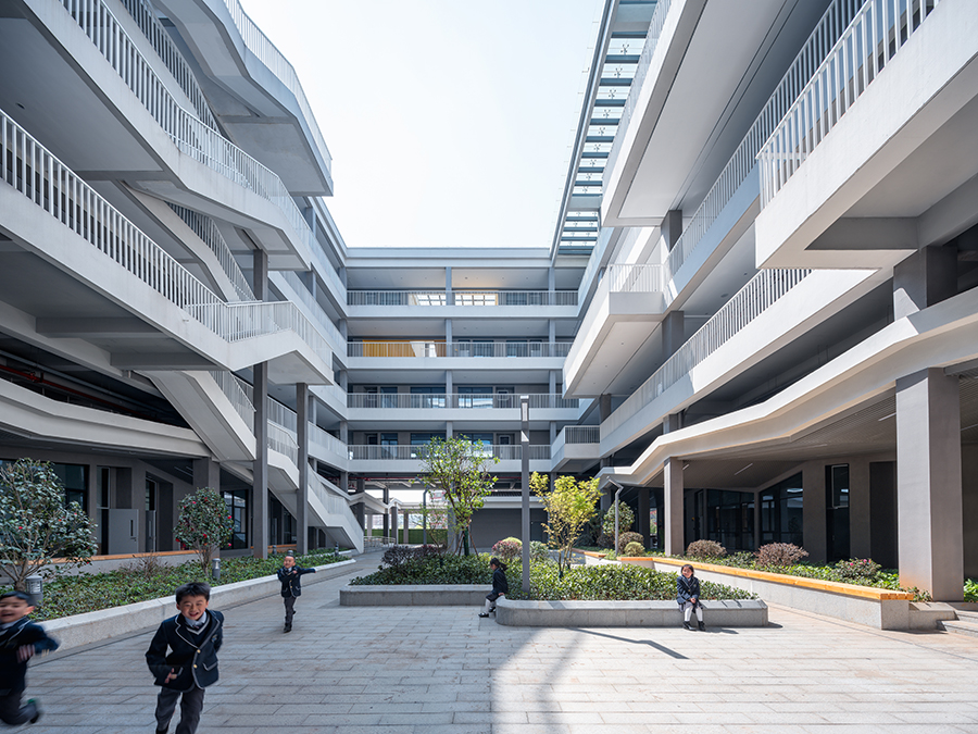 现代外国语学校教育建筑丨中国义乌丨零壹城市建筑事务所-18