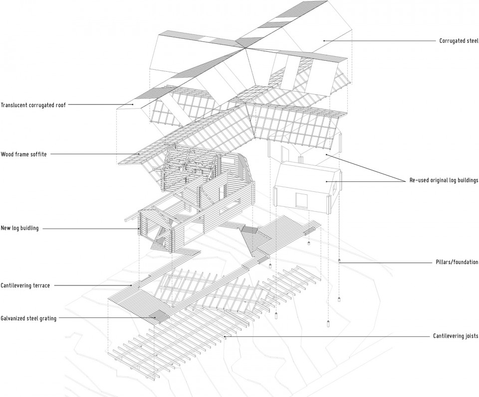 挪威湖畔小屋,自然木质温馨空间-15