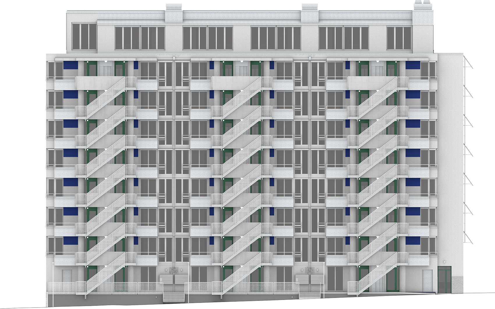 苏黎世Guggach住宅区丨瑞士苏黎世丨Donet Schäfer Reimer Architekten等多家-104