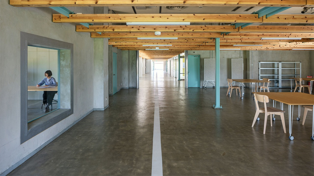 豊後大野市関係人口交流拠点施設 cocomio丨日本大分丨塩塚隆生アトリエ（意匠）,白橋祐二（構造）等-6