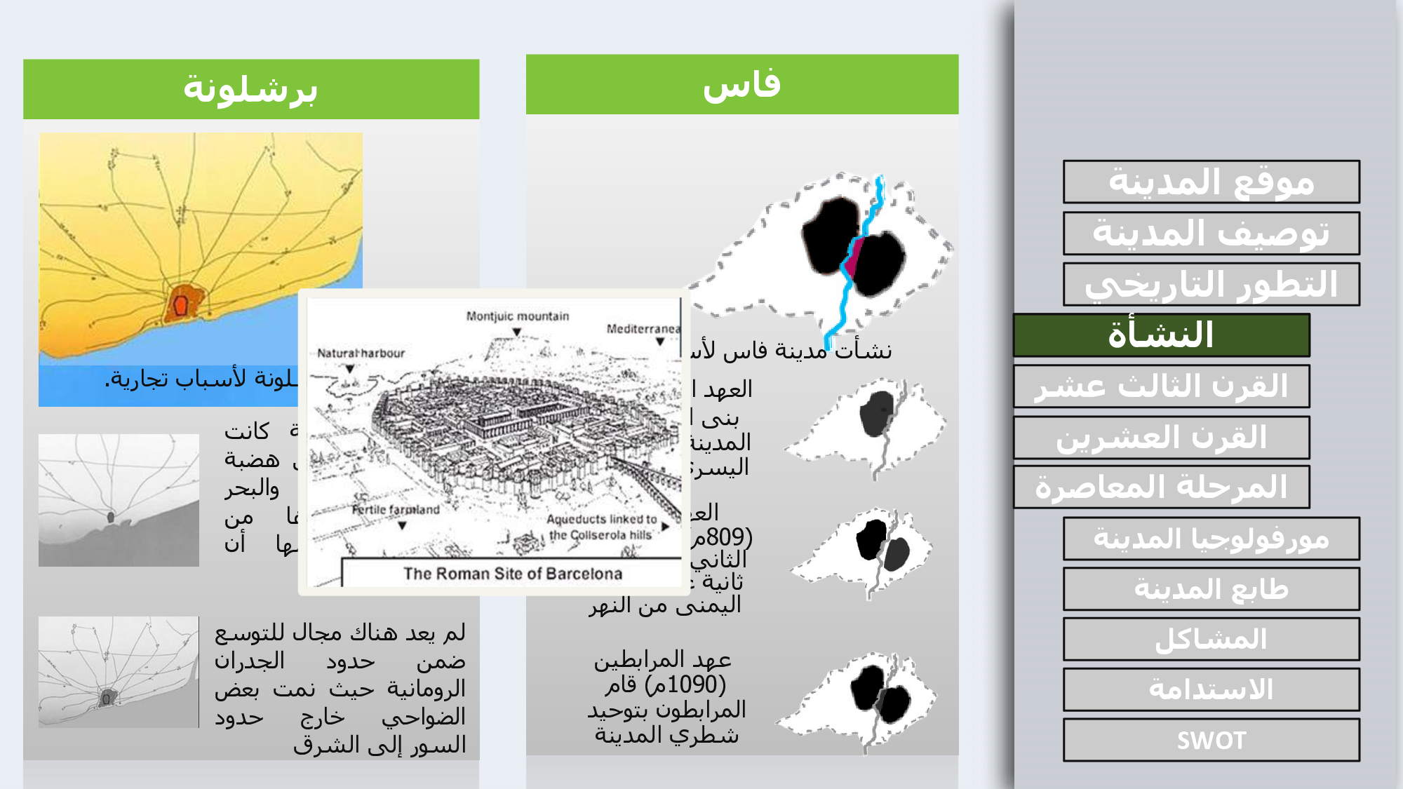 COMPARING THE URBAN DEVLOPMENT BETWEEN BACELONA AND FEZ-6