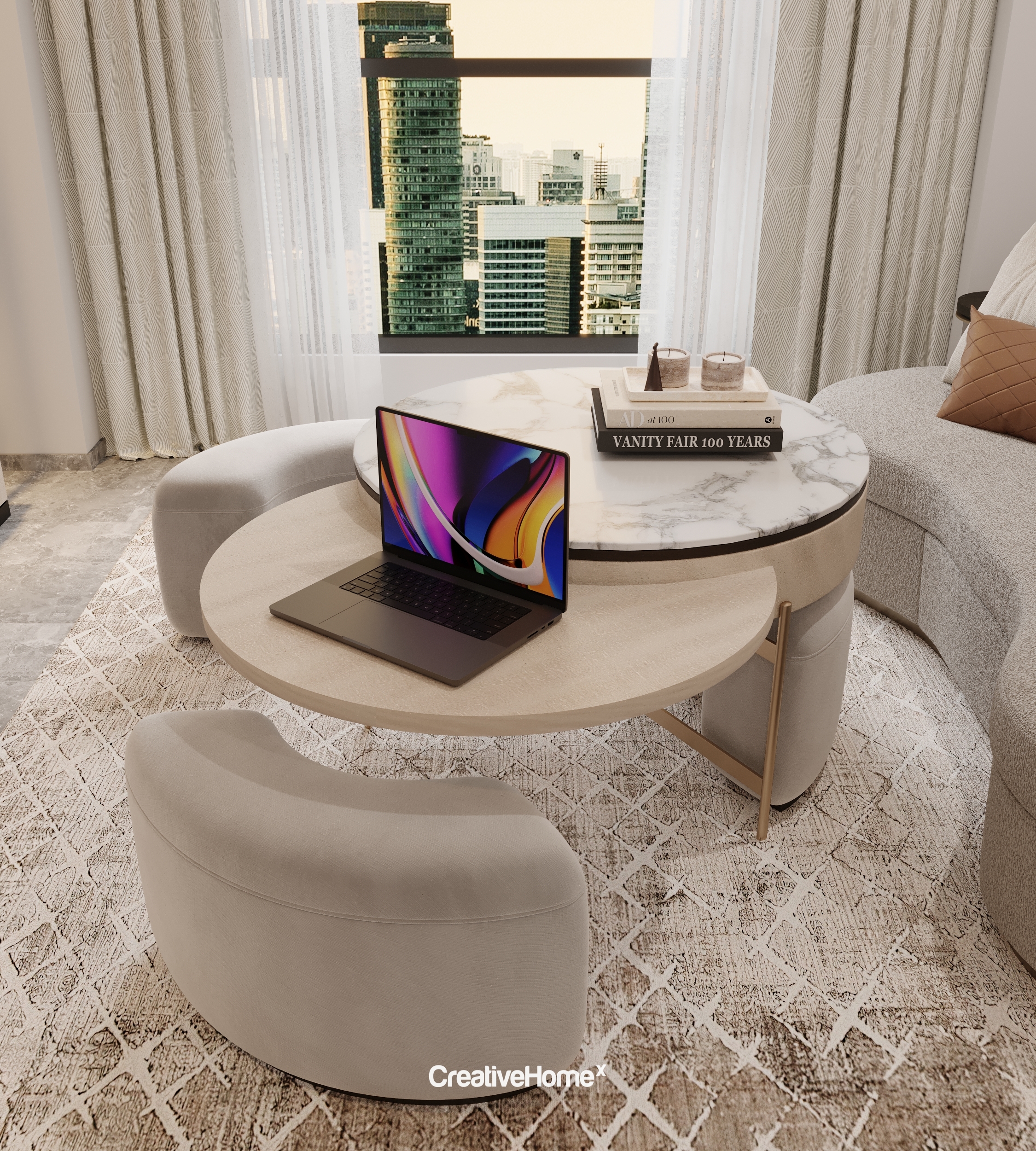 吉隆坡天景金邸豪华公寓丨马来西亚吉隆坡丨Designstudio MVH-37