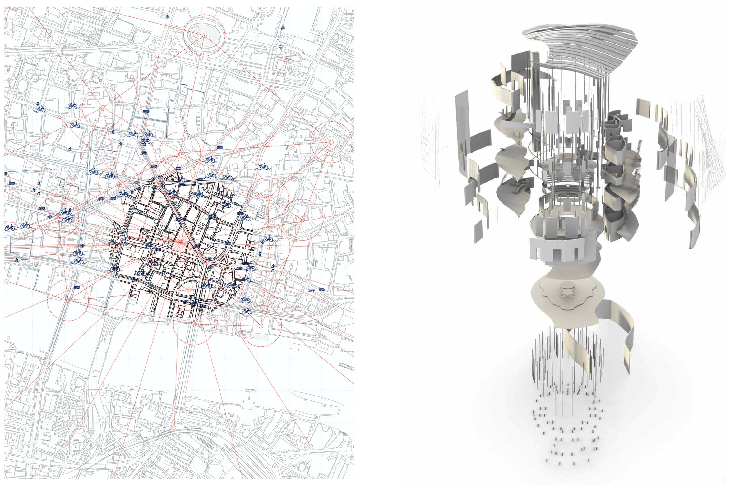 伦敦南岸大学建筑系学生展 | 混凝土游乐场等 18 个项目亮点纷呈-31
