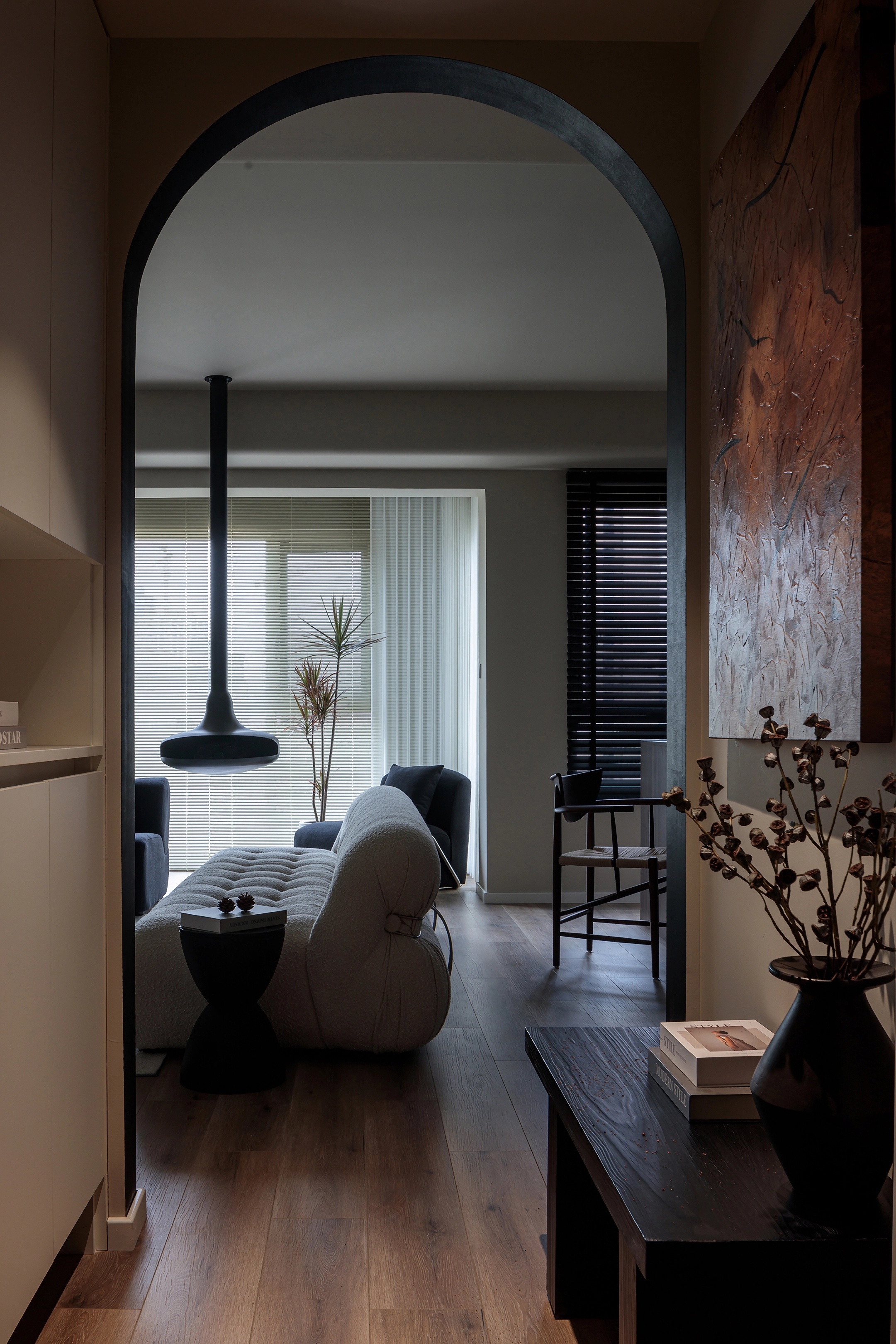 120m²中古侘寂 · 落地一套家居博主的家丨中国眉山丨壹佳一舍设计-5