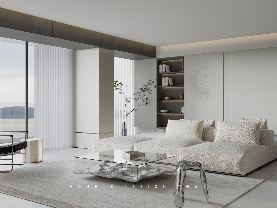 红树西岸简约之家丨红柏设计-14