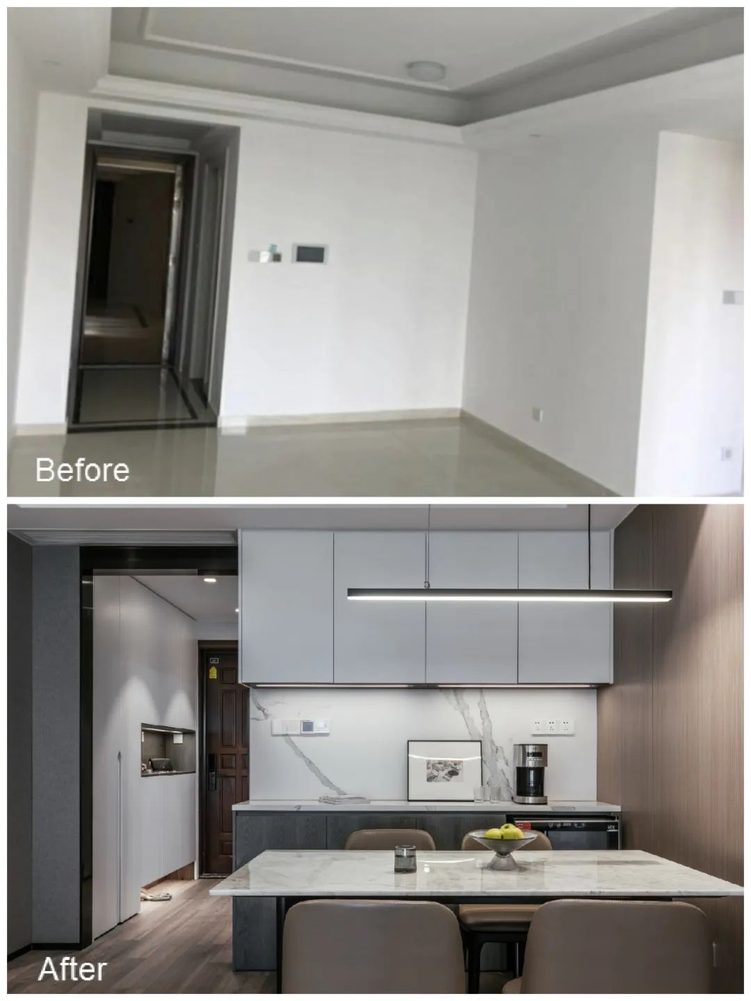 89㎡现代简约四室,境相设计打造黑白时尚空间-84