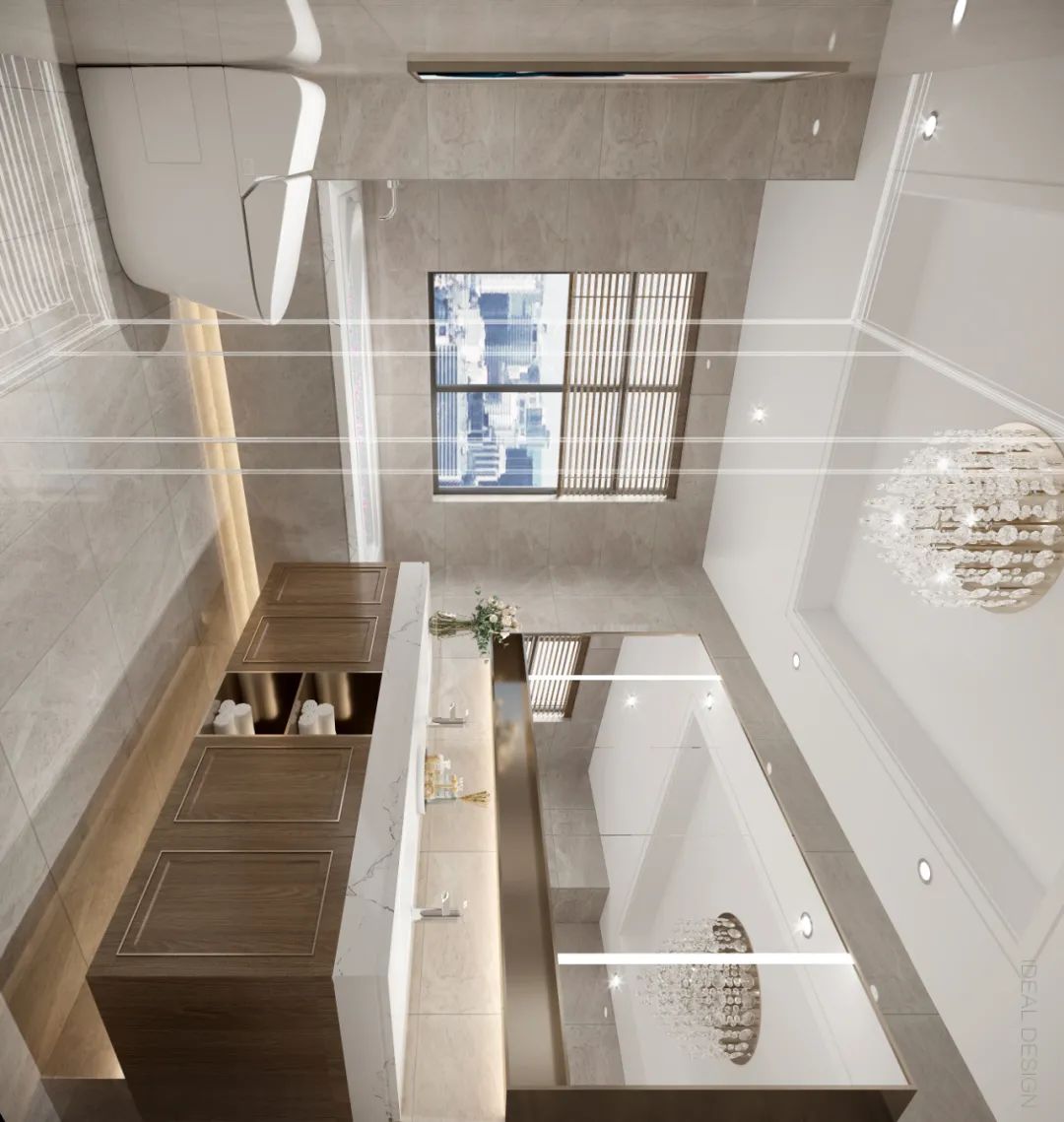 恒久的质感美学·东原麓·印长江 180 户型样板间丨中国长沙丨IDEAL DESIGN 上海逸碟建筑设计咨询有限公司-47