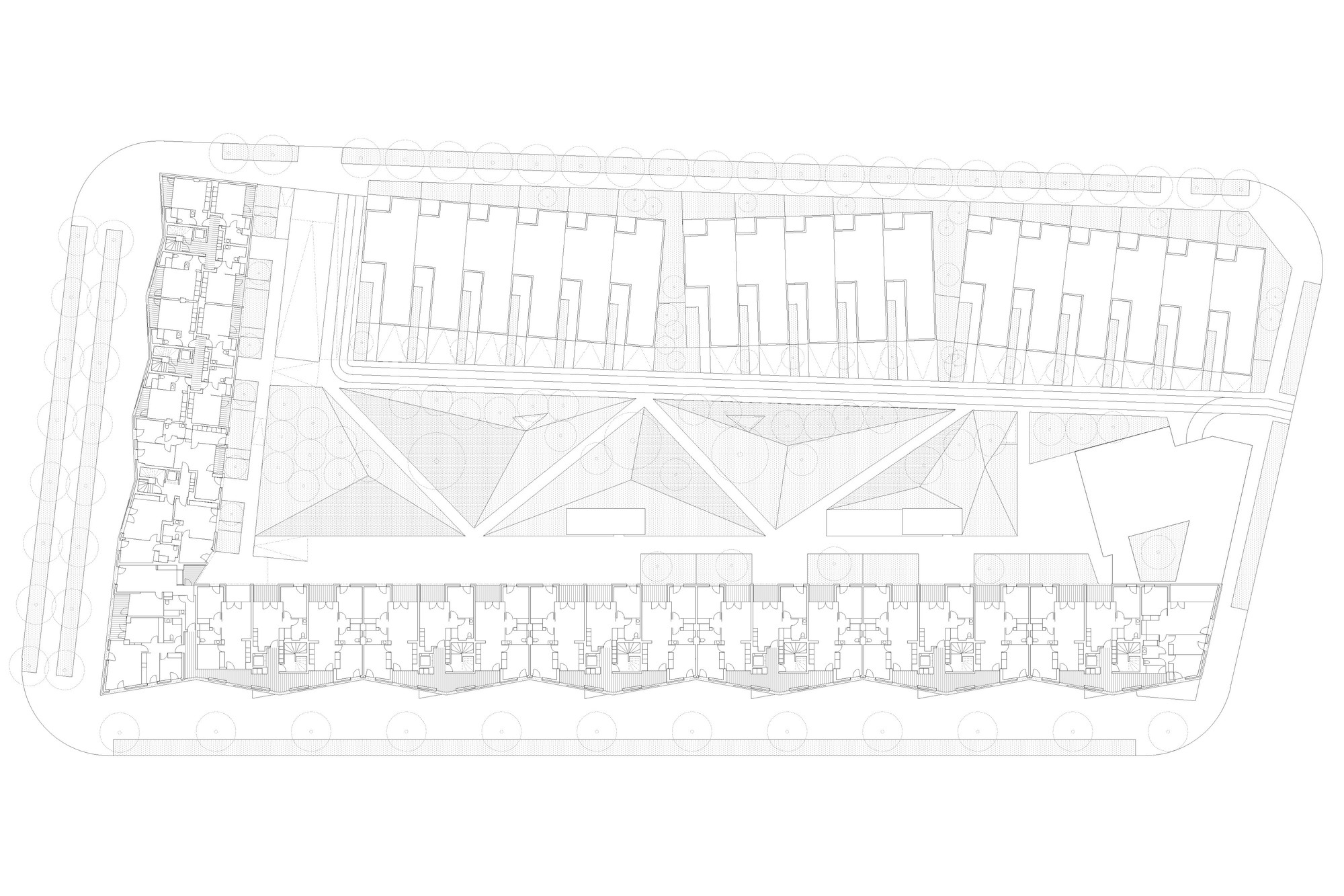 Zac AndromèdeBeauzelle 住宅丨法国图卢兹丨Francisco Mangado-44