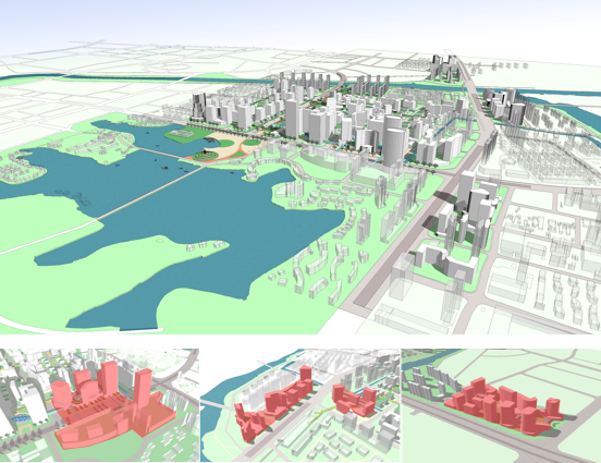 南京江宁百家湖片区新都心规划丨中国南京-45