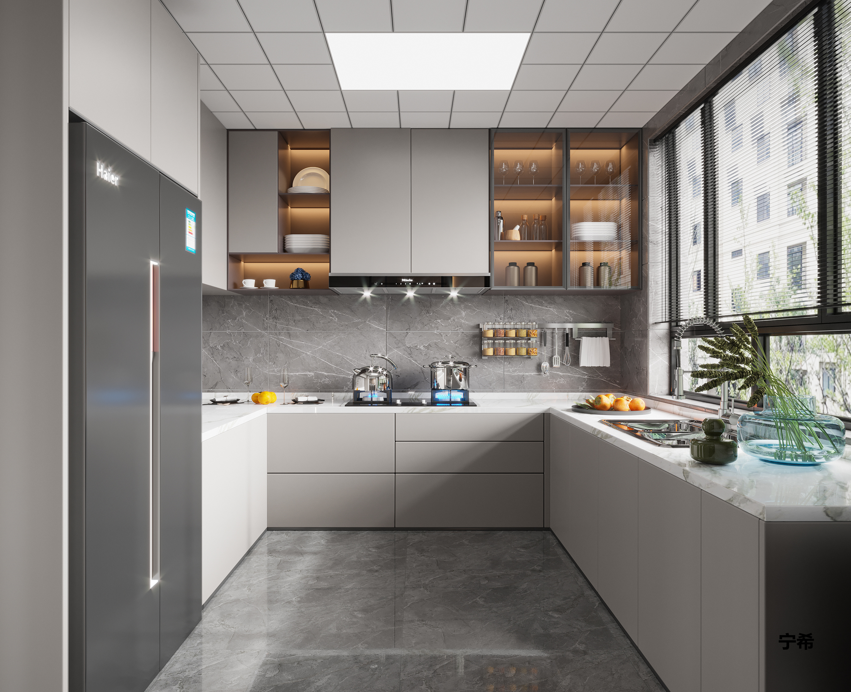 现代轻奢花海宅邸-8