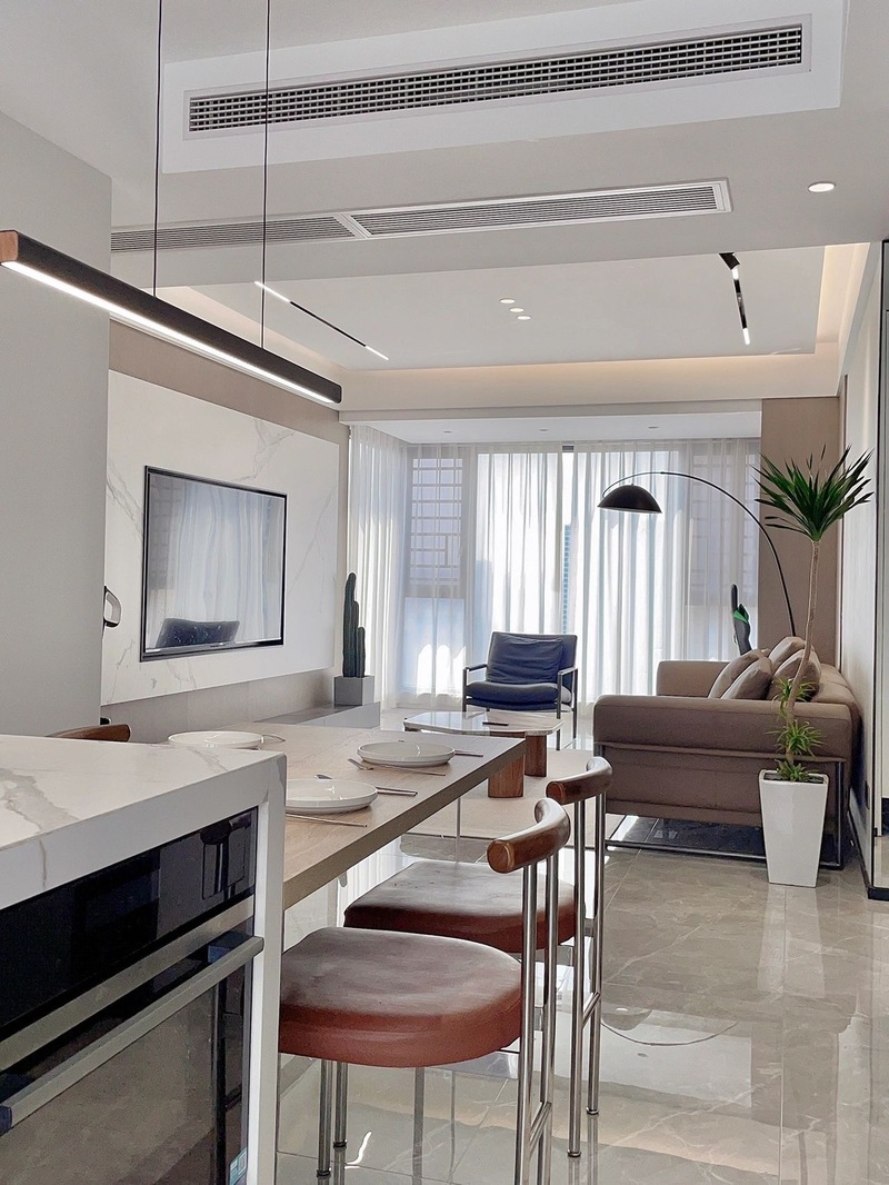 营口华联天琅142平现代简约风设计-1