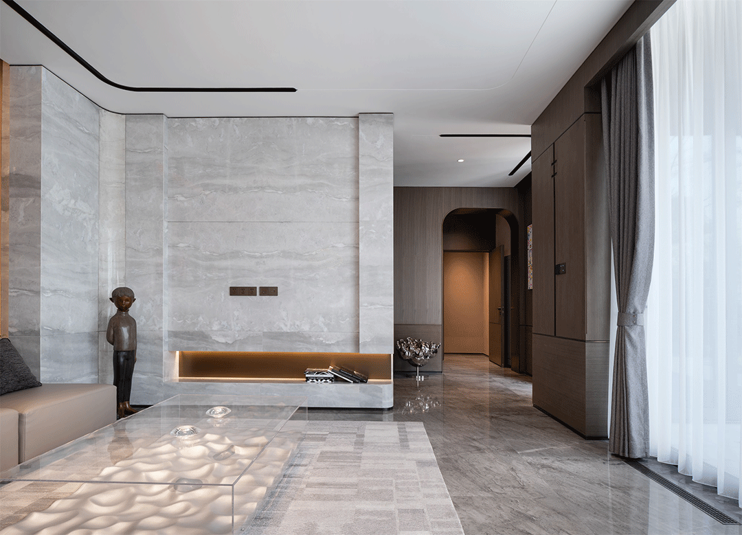 艺烁空间新作丨850㎡沪上墅居丨中国上海丨EASE艺烁空间-10