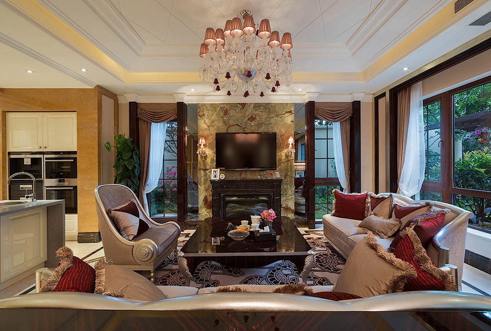 绿城青竹园  别墅样板 1-0