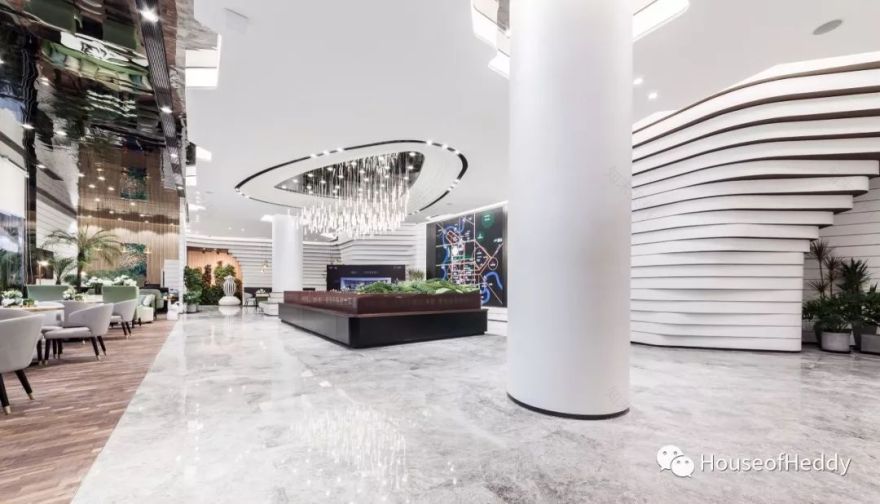 首发 | 龙湖 · 九里晴川 · 揽境 | 绿意未来感的销售中心-77