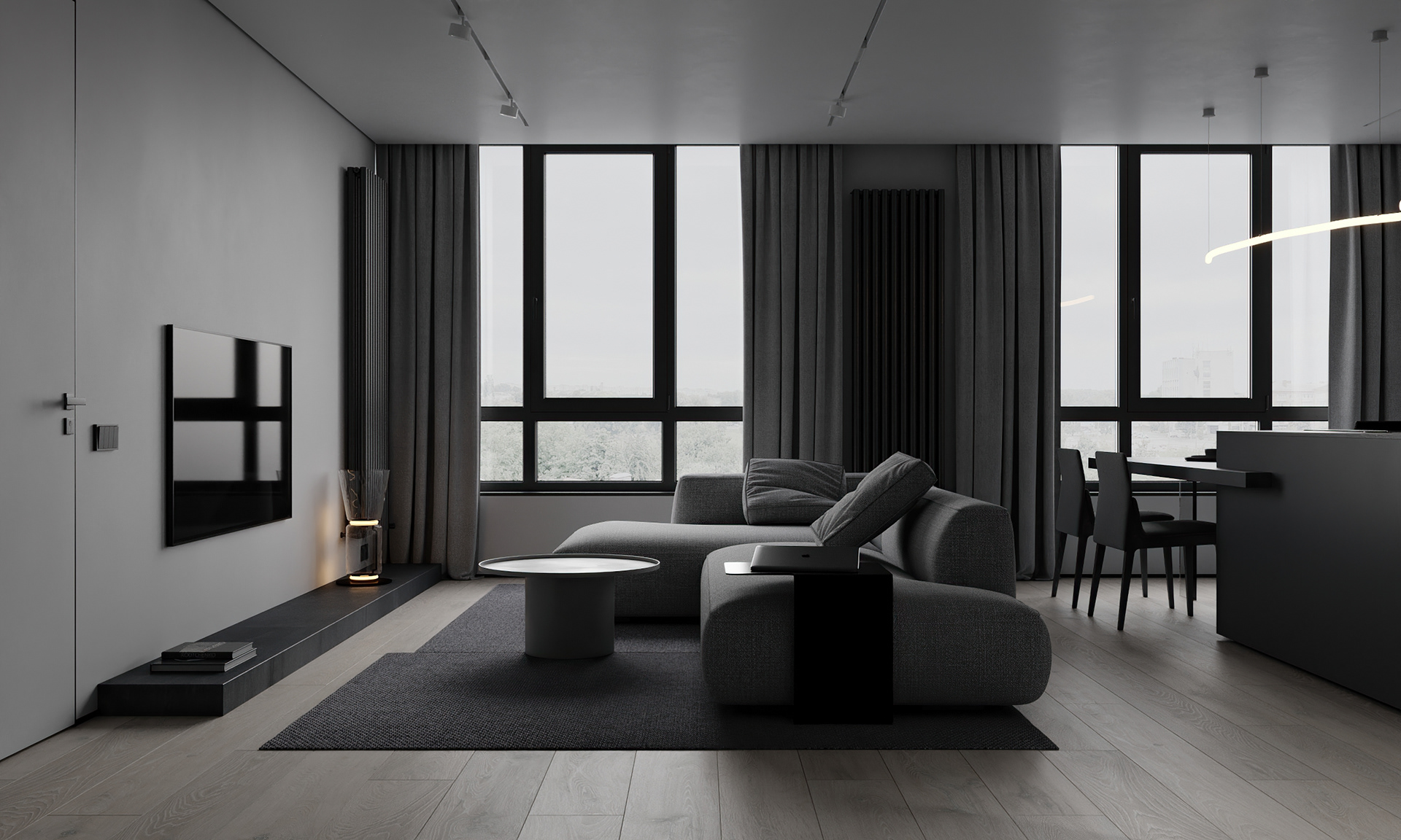 72平 小户型现代简约空间设计-9