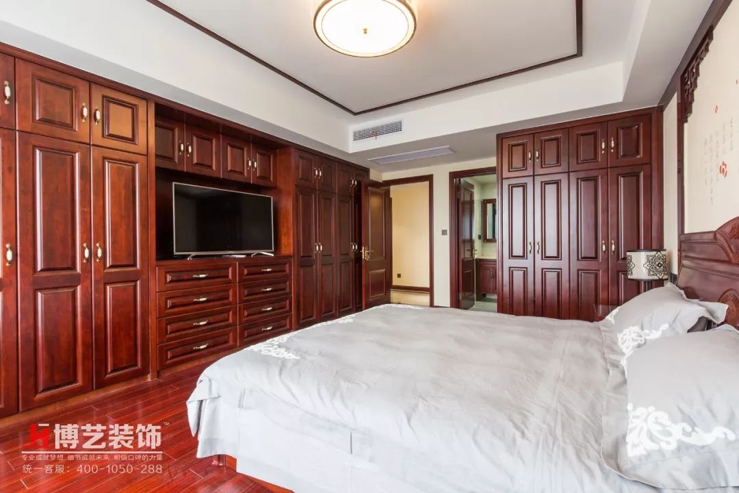 《暗香》张越——简约中式样板房设计-34