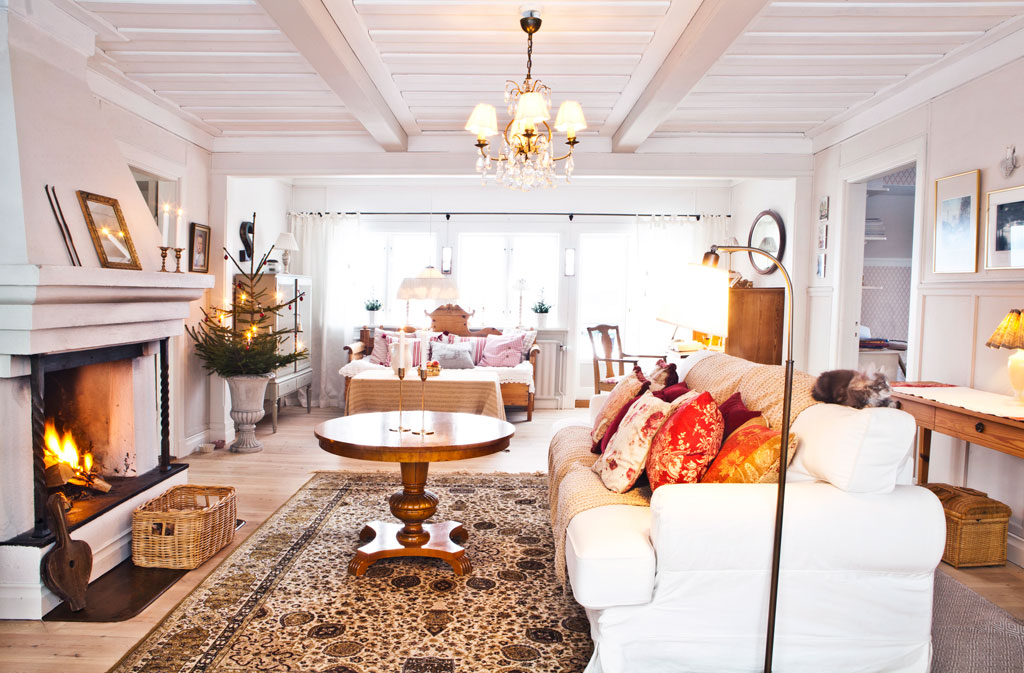 Очаровательный рождественский дом | 12 фото-7