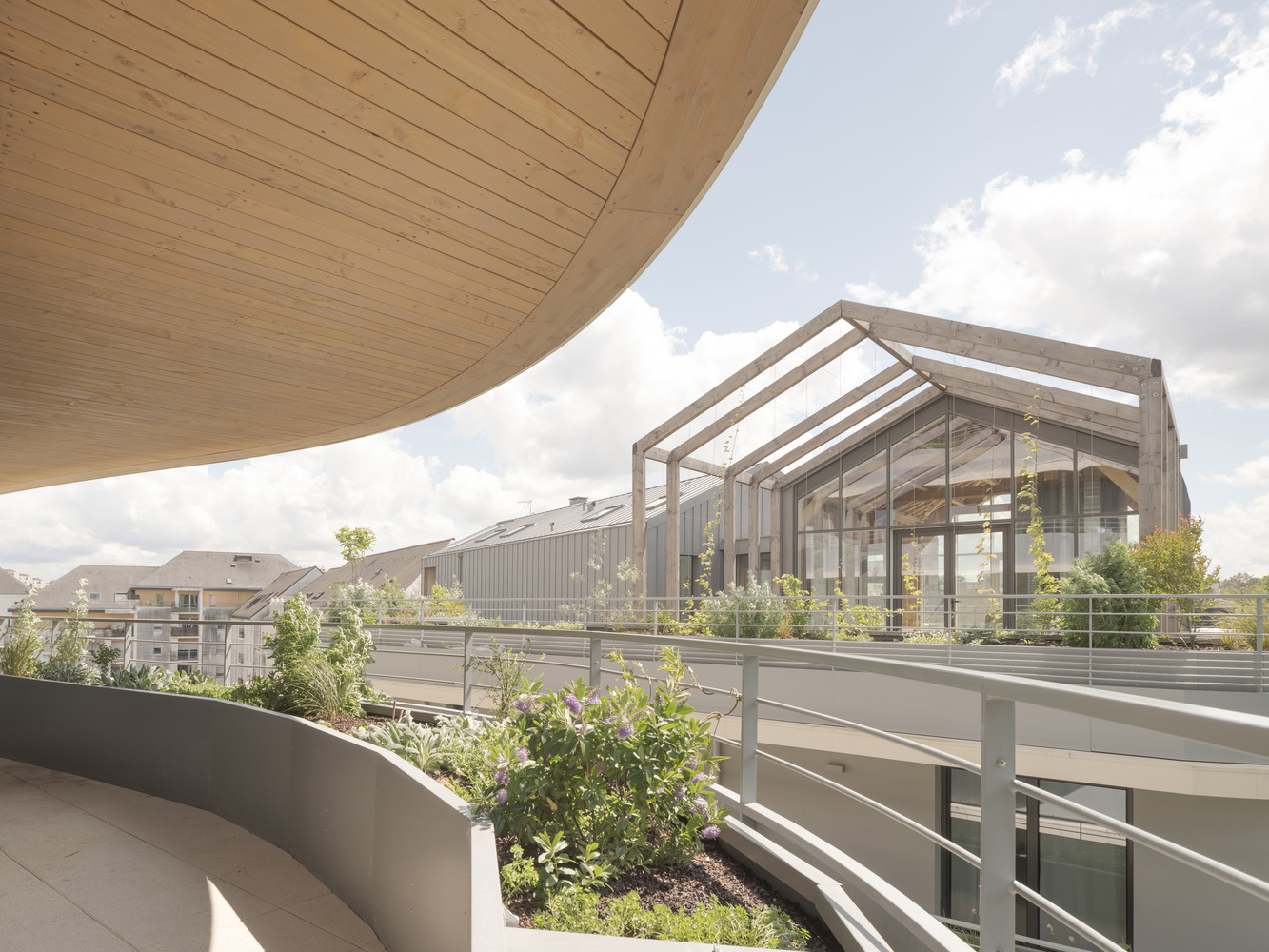 
将绿色和自然光融入集托儿所老年公寓一体的住宅楼设计 - 戈者设计 | 戈者设计-7