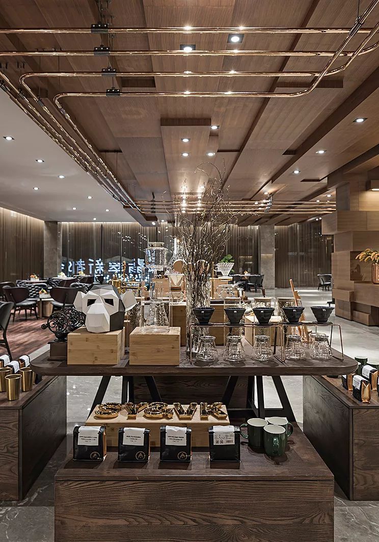 万科翡翠新都会咖啡博物馆,工业风融合咖啡文化-23