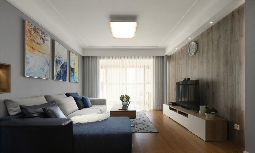 合肥 80 平米小三房设计,打造通透温馨家居空间-2