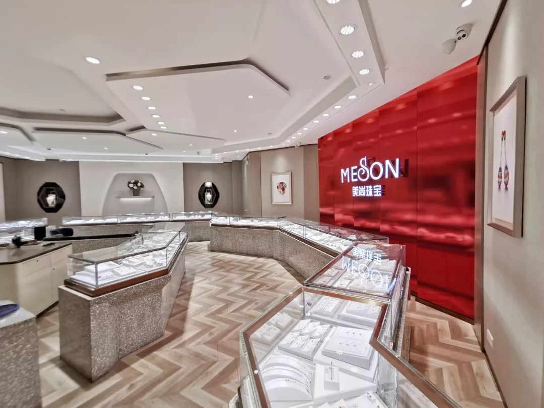 美尚珠宝空间设计 | 红宝石魅力与现代极简美学交融-39