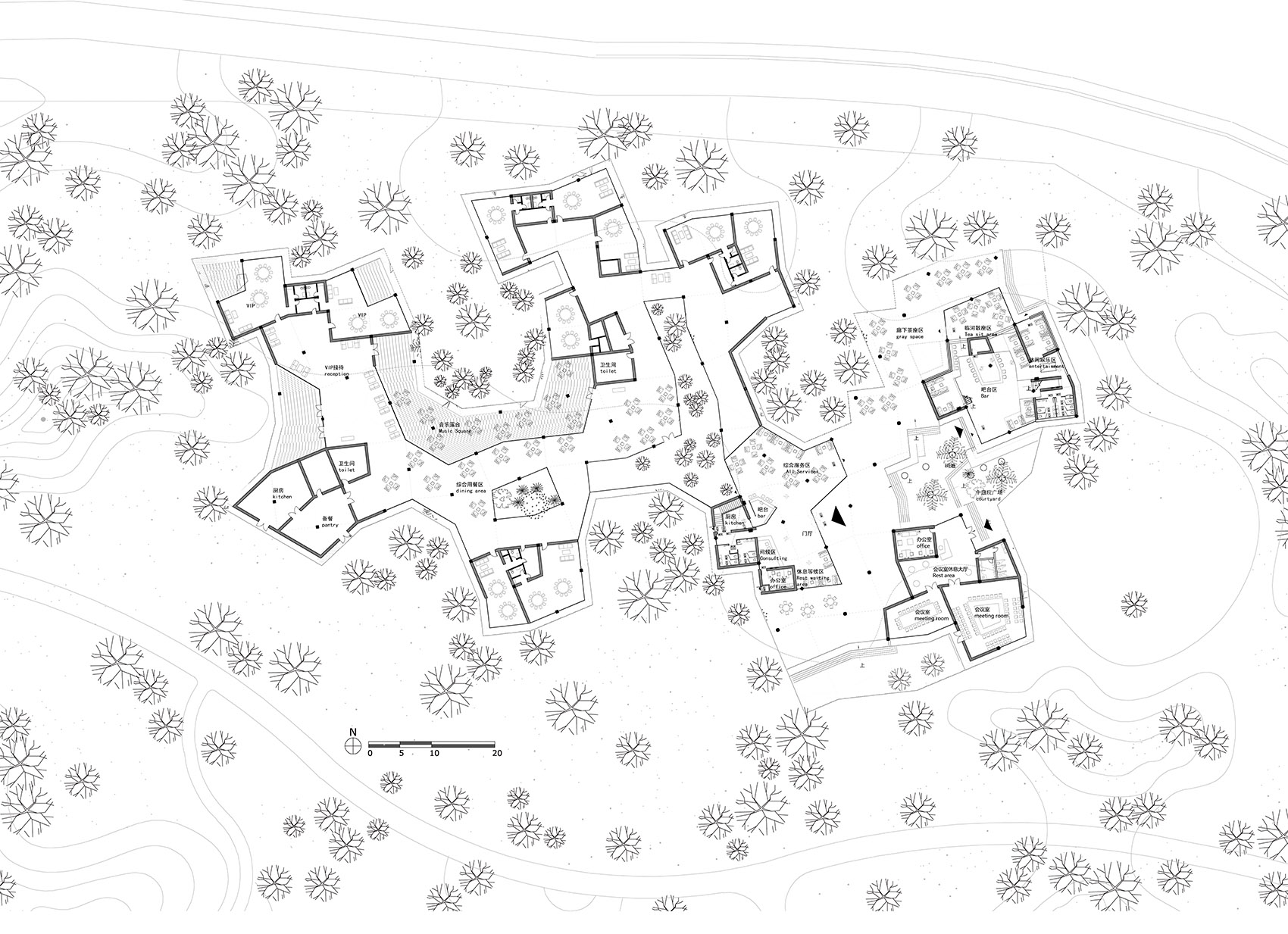 林建筑-与自然树木的共舞 / 迹·建筑事务所(华黎)-69