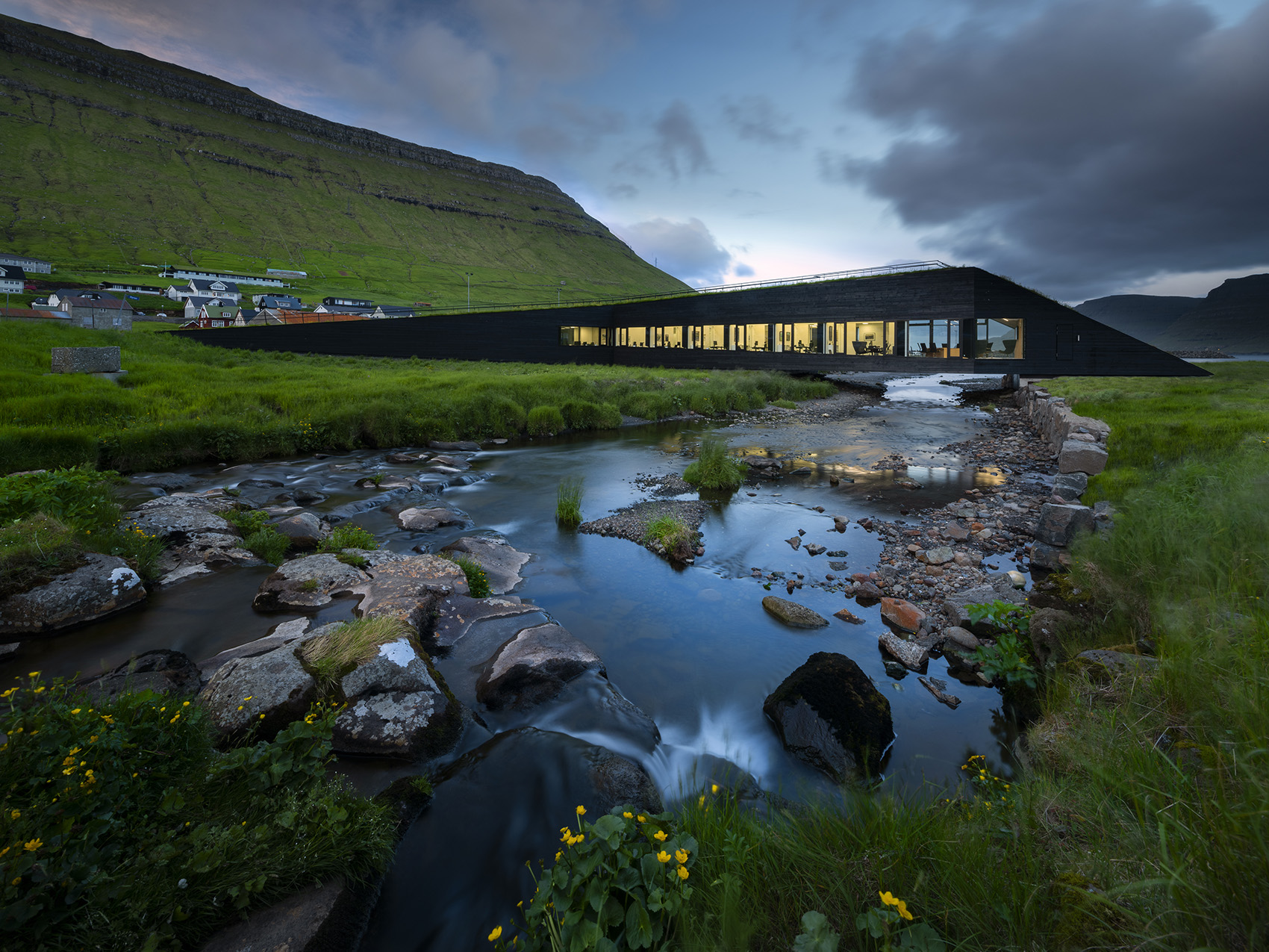 Eysturkommuna市政厅，丹麦 / Henning Larsen North Atlantic-11