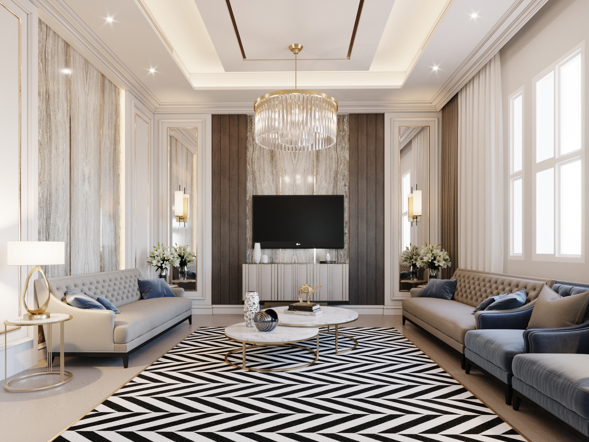 新古典主义别墅丨Shady Salah-5