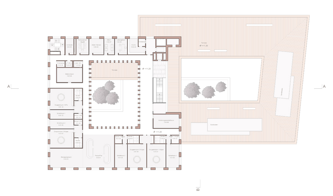 曼海姆大学新研究教学楼丨德国曼海姆丨Jan Kleihues与Johannes Kressner-12