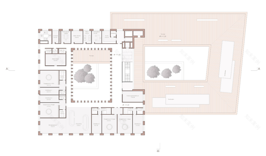 曼海姆大学新研究教学楼丨德国曼海姆丨Jan Kleihues与Johannes Kressner-12
