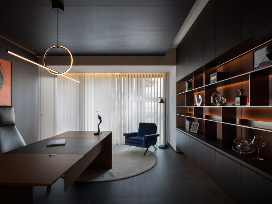 宁波帝宝 740m² 大平层住宅丨中国宁波丨罗杰斯-18