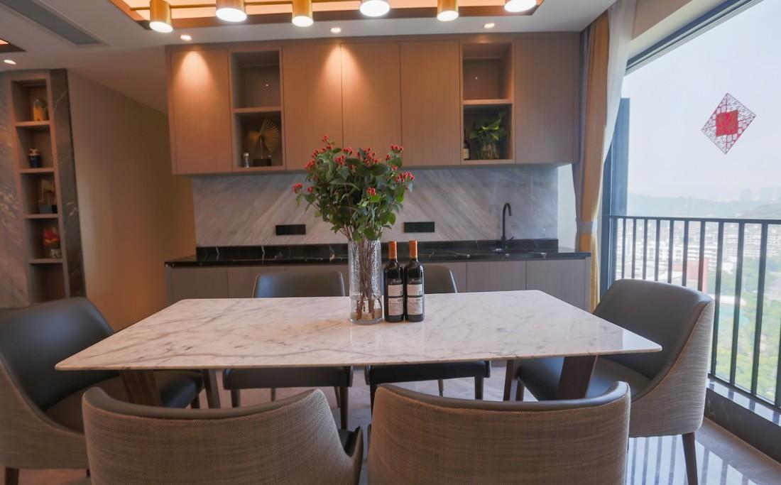 轻奢三居,心花上的舒适生活-14