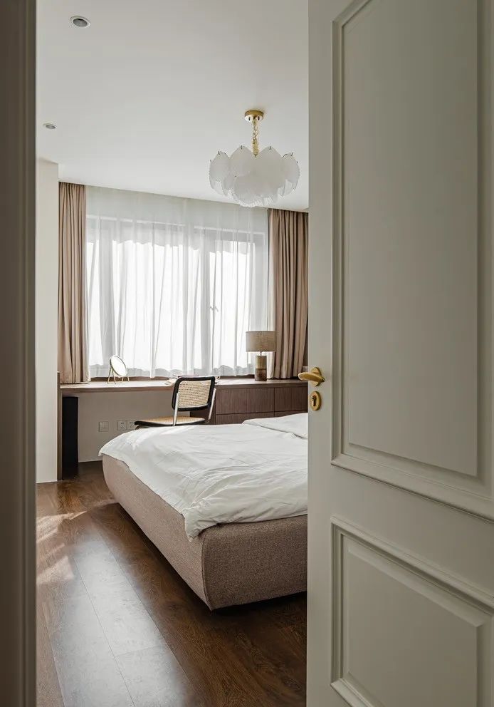 91㎡两居改一居，柔和的色调，温暖的材质，美好无处不在！-54