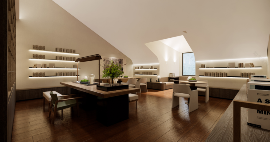 华美麓湖城市会客厅(室内改造)丨中国广州丨汉森伯盛国际设计集团-53