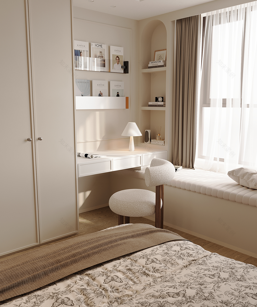 奶油色简约家居设计-32