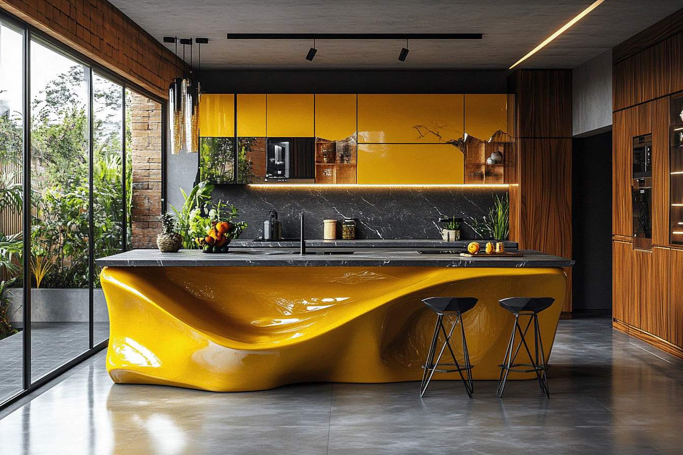 Extraordinary Bespoke Kitchen Islands by AICI-61