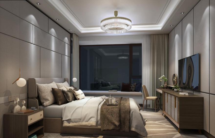 现代轻奢家居设计,温馨舒适与功能性完美融合-19