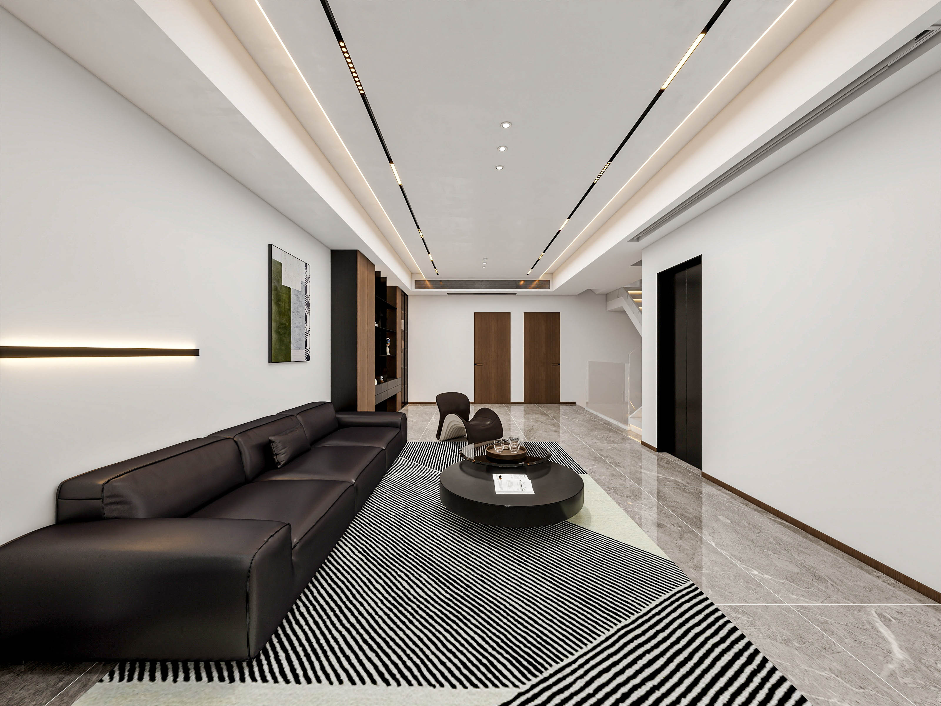 德商御府天骄西区，616平方意式极简别墅丨中国成都-29