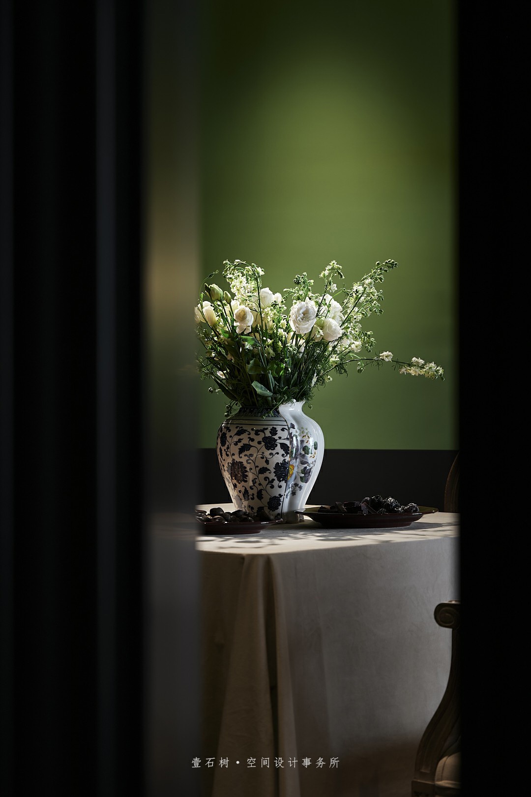 荣誉花园复古风格设计丨壹石樹空间设计事务所-41