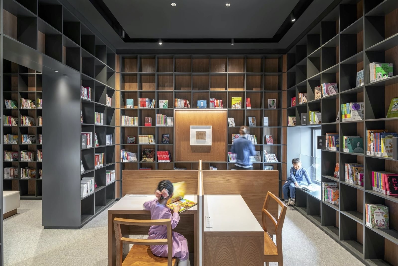 SQUARES in Tianshui Library  and Daycare / SAKO Architects-18