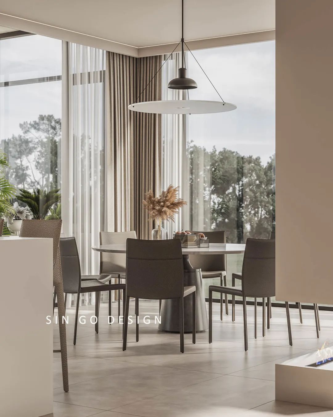 现代简约度假风别墅设计丨中国上海丨星杰国际设计-45