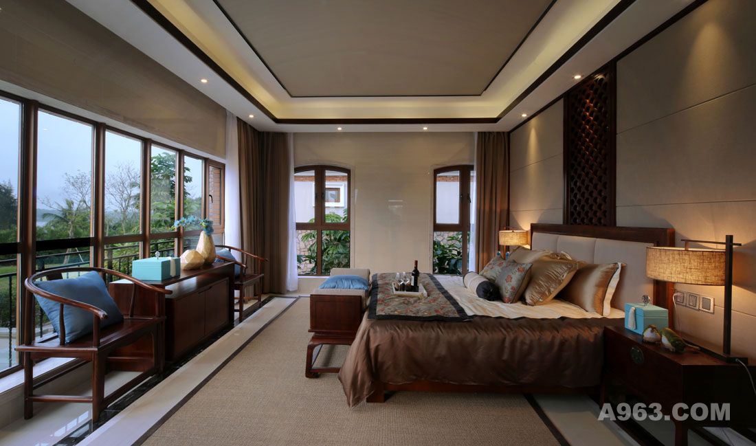 琼海万泉河温泉小镇独栋别墅样板间-4