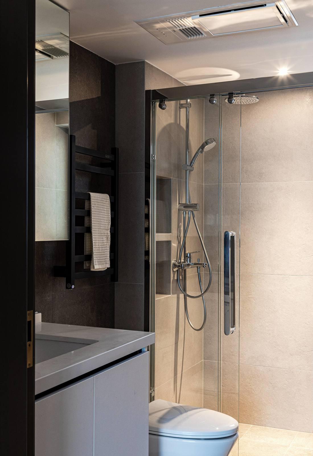 89㎡小三居现代简约设计-79