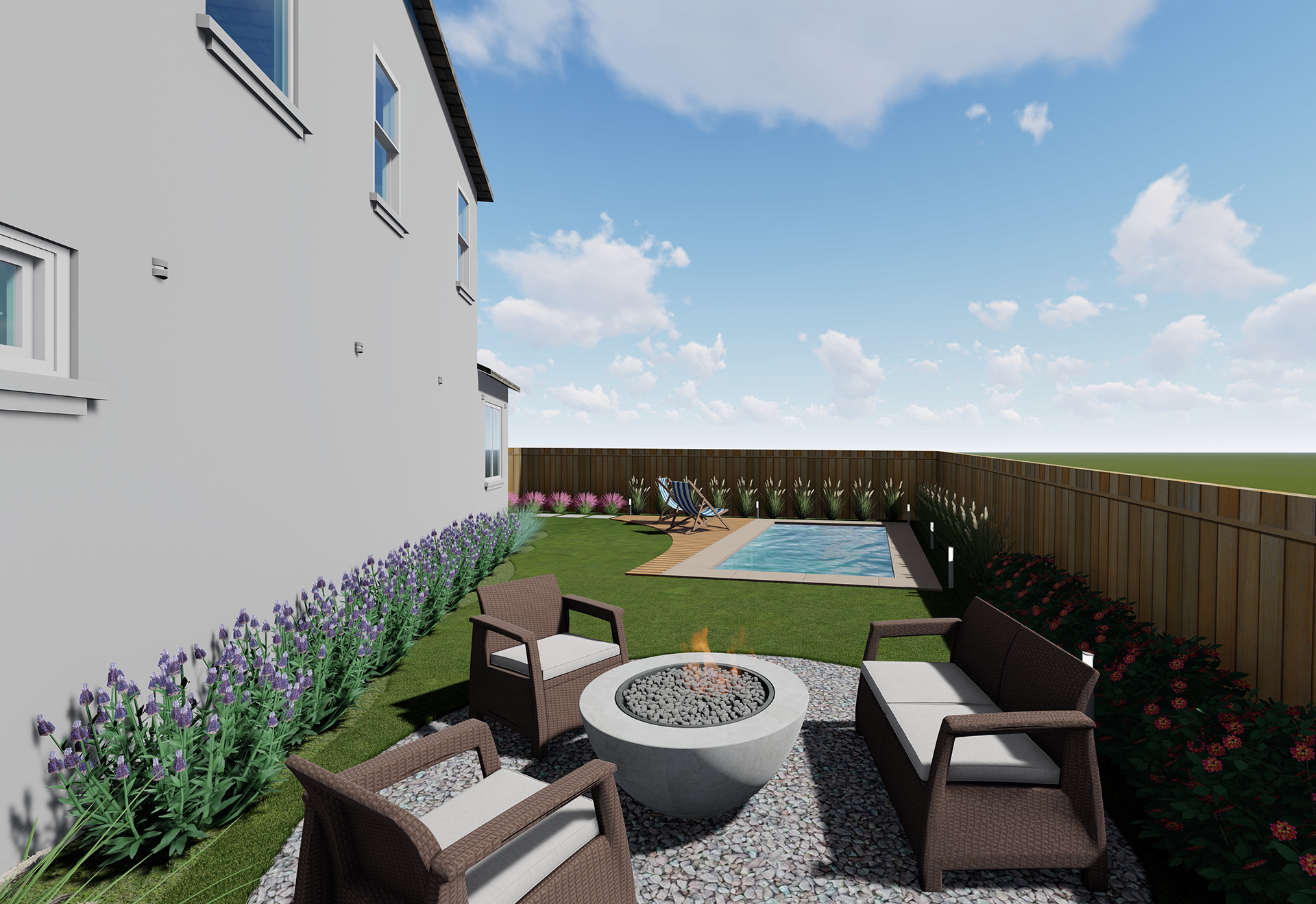 Diseño paisajístico patio-3