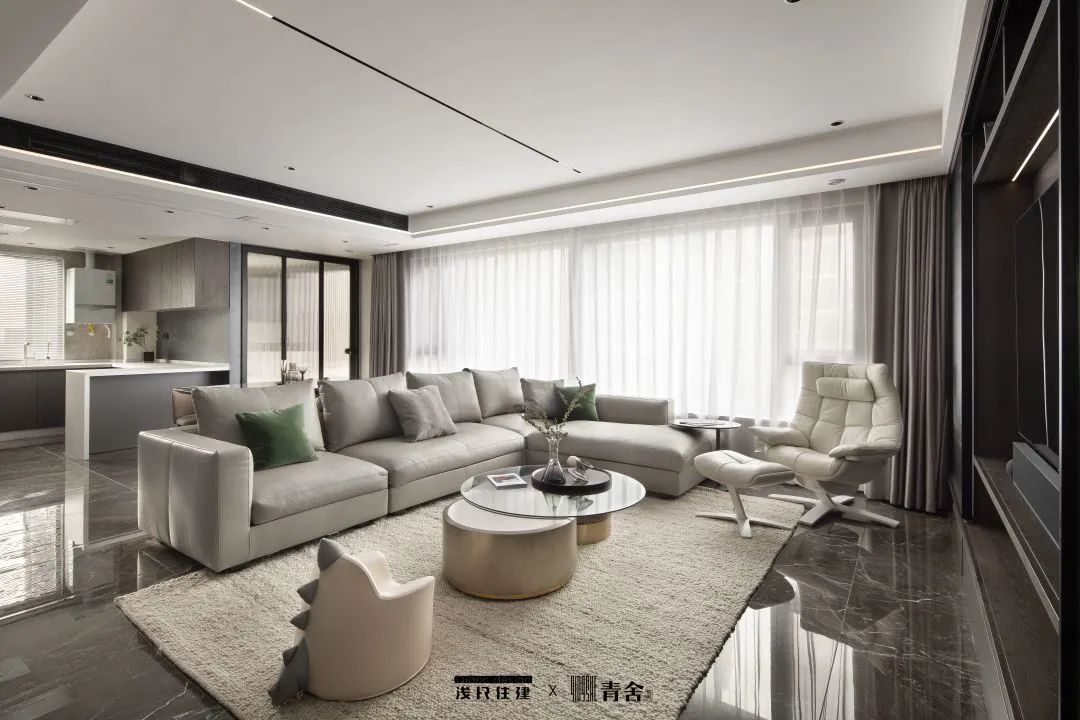 精英群体的现代都市家园 · 长沙建发央著复式楼私宅设计丨中国长沙丨浅尺住建-34