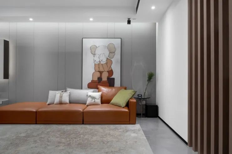 李叶打造 220 平现代家居,展现生活炽热与高级格调-25